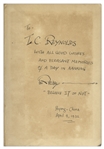 Robert Ripley Signed 1931 ''Believe it or Not!'' Book