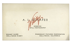 Incredibly Rare Oscar Medal for Still Photography Awarded to A.L. Schafer for 1941-1942