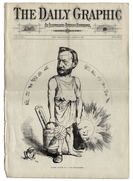 ''The Daily Graphic'' Illustrated Newspaper From 1873