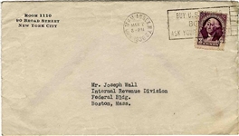 Lot of Business Letters Related to James Roosevelt, Son of Franklin and Eleanor Roosevelt