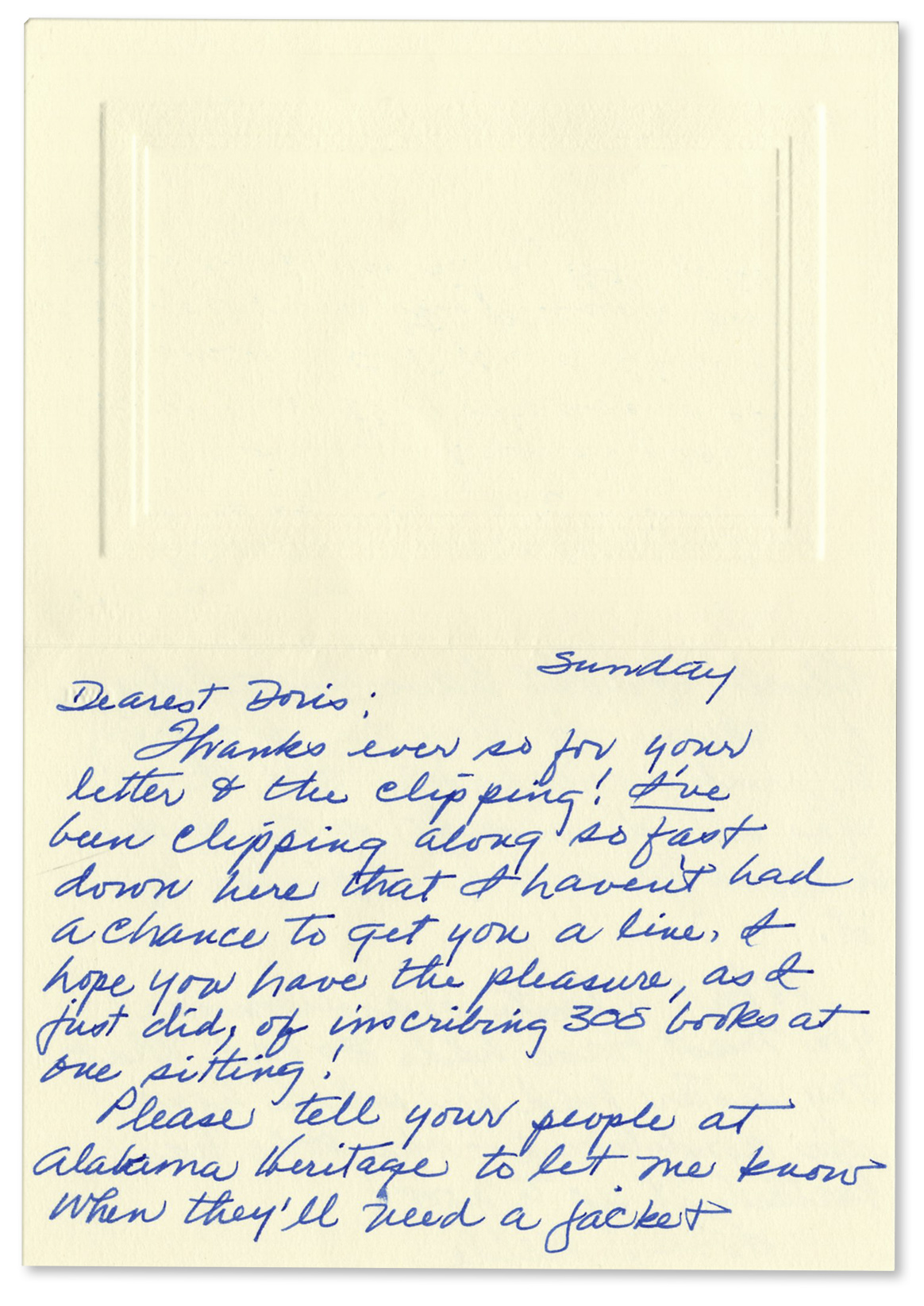 Lot Detail - Harper Lee Autograph Letter Signed -- Lee Reviews a Friend ...