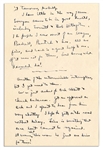 Dwight Eisenhower WWII Autograph Letter Signed -- ''... this war is just one drive for time!...I don't like to appear a weakling or a sissy...''
