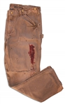 Arnold Schwarzenegger Screen-Worn Work Pants From ''The Last Stand''