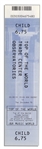World Trade Center Ticket From 2001 -- For Access to Observatory Deck Dated 6 August 2001