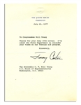Jimmy Carter Typed Letter Signed as President -- ''...your views on our foreign aid program...''