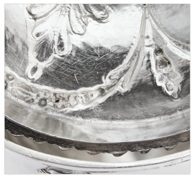 King George III Style Silver Two-Handled Cup & Cover -- From 1771