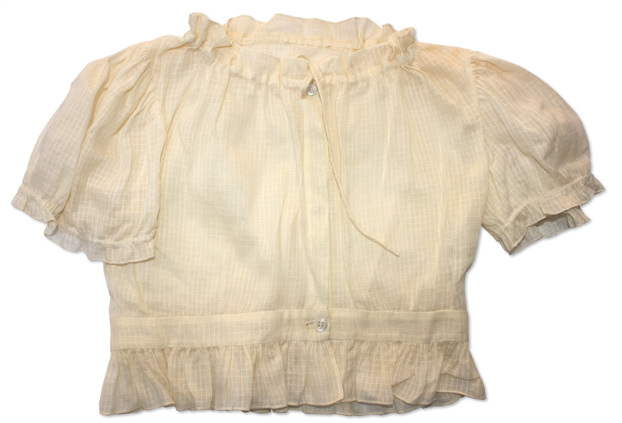 20000 Leagues Under the Sea Prop Shirley Temple Screen-Worn Costume From 1937 Film ''Heidi''