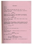 Lloyd Bridges' Personal Copy of ''Hot Shots!'' Movie Script -- With Hand Annotations by Bridges
