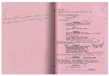 Lloyd Bridges' Personal Copy of ''Hot Shots!'' Movie Script -- With Hand Annotations by Bridges