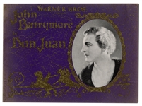 1926 Theater Brochure for ''Don Juan'' Starring John Barrymore