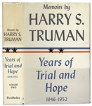 Harry Truman Signed 2 Volume Set of His ''Memoirs'' -- Each Volume Signed in Near Fine Condition