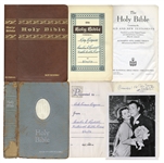 Roy Rogers Personally Owned Bible With His Monogram -- Also With Dale Evans Rogers Personally Owned Bible With Her Monogram -- From the Roy Rogers Estate
