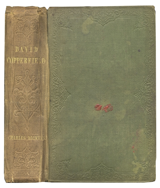 First Edition of ''Charles Dickens'' by David Copperfield -- Early Printing From 1850