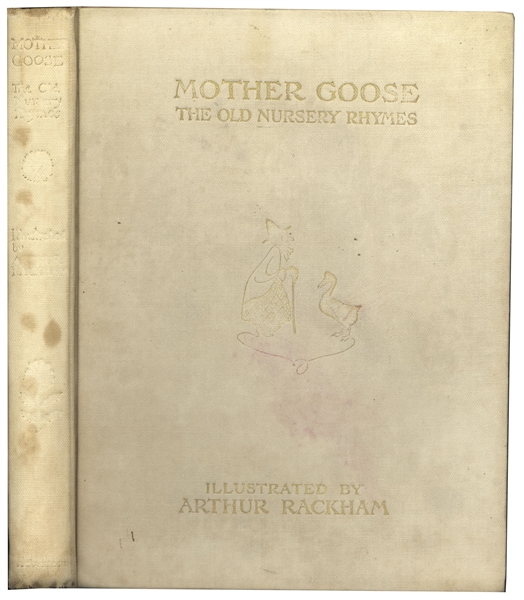 Arthur Rackham Signed First Edition of ''Mother Goose'' -- Limited Edition With 13 Full Color Plates