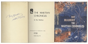 Ray Bradbury Signed First Edition of His Classic The Martian Chronicles