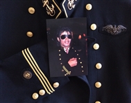 Michael Jackson's Personally Owned & Worn Military Jacket From the 1980s -- With an LOA Signed by Michael