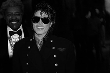 Michael Jackson's Personally Owned & Worn Military Jacket From the 1980s -- With an LOA Signed by Michael