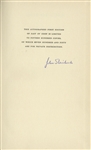 John Steinbeck Signed ''East of Eden'' First Edition in Original Slipcase