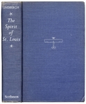 Charles Lindbergh 1956 Signed Copy of ''The Spirit of St. Louis''