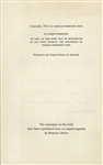 Charles Lindbergh 1956 Signed Copy of ''The Spirit of St. Louis''