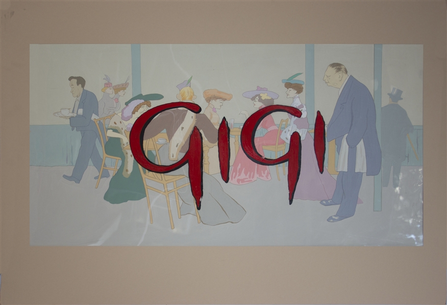 Title Art From the Beloved 1958 Film ''Gigi''