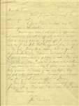 John Steinbeck Autograph Letter Signed -- ''... If you want the coffee really to shine mix in the dry grounds the white of one egg...''