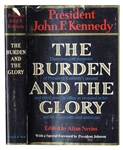 Robert Kennedy Signed First Edition of ''The Burden and the Glory'', a Collection of Speeches by John F. Kennedy