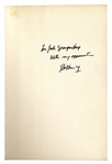 Robert Kennedy Signed First Edition of ''The Burden and the Glory'', a Collection of Speeches by John F. Kennedy