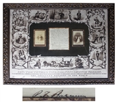 P.T. Barnum Funny Autograph Letter Signed on Carnival Showmen Who ...began to argue upon the merits and demerits of Genl Tom Thumb - one claiming that I had bamboozled the Queen...