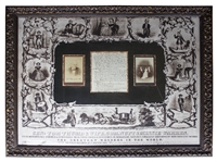 P.T. Barnum Funny Autograph Letter Signed on Carnival Showmen Who ''...began to argue upon the merits and demerits of Genl Tom Thumb - one claiming that I had bamboozled the Queen...''