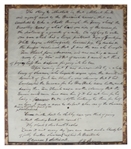 P.T. Barnum Funny Autograph Letter Signed on Carnival Showmen Who ''...began to argue upon the merits and demerits of Genl Tom Thumb - one claiming that I had bamboozled the Queen...''
