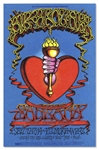 1968 Fillmore West Handbill -- Ornate Artwork Featuring Big Brother & the Holding Company