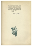 William Faulkner Signed ''A Green Bough'' -- Rare Limited Edition of Faulkner's Poetry