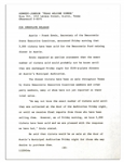 Press Kit & ''Working Program'' for the Dinner Welcoming JFK to Texas the Night of His Assassination