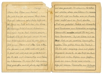 Dachau Concentration Camp Letter From 1942 -- ''Petition for release to the guards is useless''