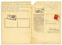 Dachau Concentration Camp Letter From 1942 -- ''Petition for release to the guards is useless''