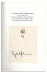 Lyndon B. Johnson Signed ''The Vantage Point'' First Edition