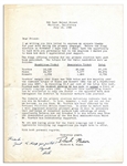1946 Richard Nixon Campaign Letter With Autograph Note Signed -- ''...take...every opportunity...to win voters away from the discredited policies of the New Deal Administration...''