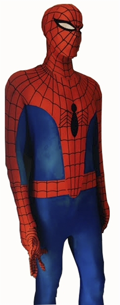 Spider-Man Costume Designed for the 1977 Film ''Spider-Man'' & Used in Advertising for the 1985 Tobe Hooper-Directed Incarnation