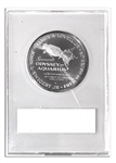 Jack Swigert's Personally Owned Apollo 13 Medallion Issued by the Franklin Mint