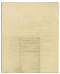 Resolution From 1898 Regarding the Gettysburg National Military Park -- Signed by Two Civil War Veterans