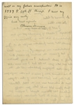 Clarence Darrow Autograph Letter Signed Regarding Prohibition -- ''...I doubt if you would get any anti-prohibitionists to take them up...''