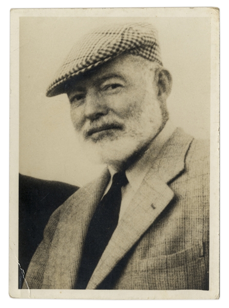 Ernest Hemingway Candid Photograph