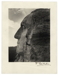 Scarce Mt. Rushmore Photograph Signed by Its Designer Gutzon Borglum  -- 10'' x 12.75''