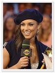 Alicia Keys Worn Navy Blue Beret Designed by ''Lola''-- With a COA From Alicia Keys