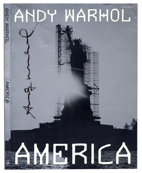 Andy Warhol Signed ''America''