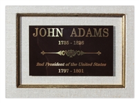 John Adams Autograph Letter Signed -- Exceptional Content During War of 1812: ''It is of no other use to ruminate upon the faults, Errors & blunders of Washington in the revolutionary War...''