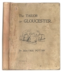 Beatrix Potter Signed 1902 First Edition, First Impression of ''The Tailor of Gloucester'' -- Very Rare