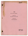 Series Premiere First Draft Script of ''Stanford & Son'' Spin-off Show, ''Grady'' -- Owned & Annotated by Redd Foxx Who Made Guest Appearance -- Very Good Condition -- From Redd Foxx Estate