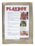 Hugh Hefner Signed ''Playboy'' Proof Copy -- October 2007 Issue Featuring Girls of the SEC